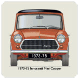 Innocenti Mini Cooper 1300 1973-75 Coaster 2